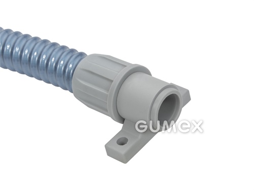 Konektor AD-H 181 k přišroubování, pro chráničky 10mm, délka 41mm, IP54, PP, -10°C/+110°C, šedý